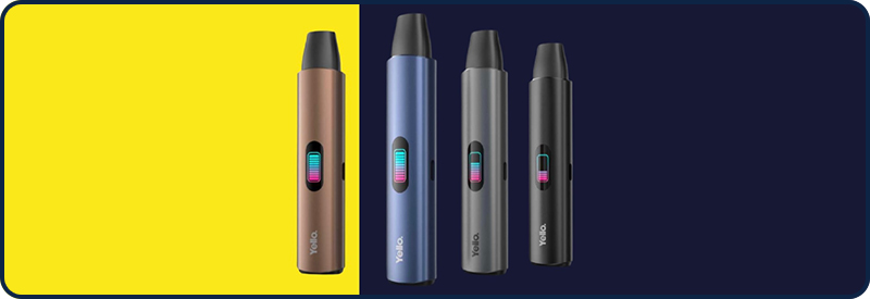 Les batteries Yello Solo compatibles Vuse