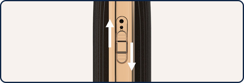 Airflow r&eacute;glable du Luxe Q3 Vaporesso