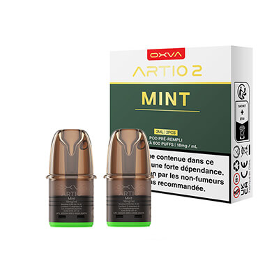Capsules Artio 2 Mint - OXVA