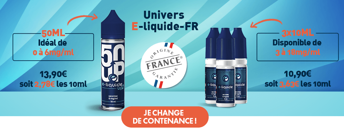 E liquide Menthe Xtra Givrée 50ml par VDLV - Surboosté en arômes - A&L