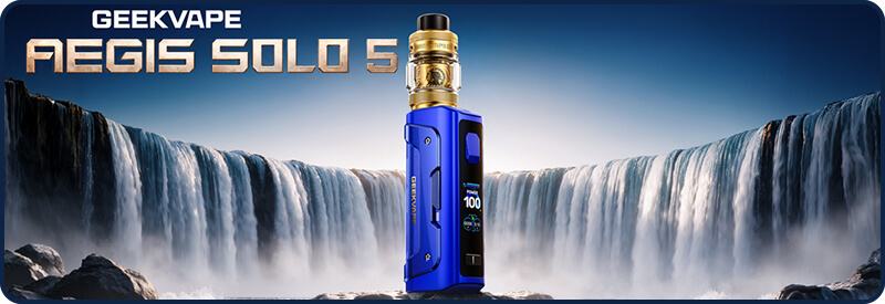 Pr&eacute;senation de l'Aegis Solo 5 par Geekvape