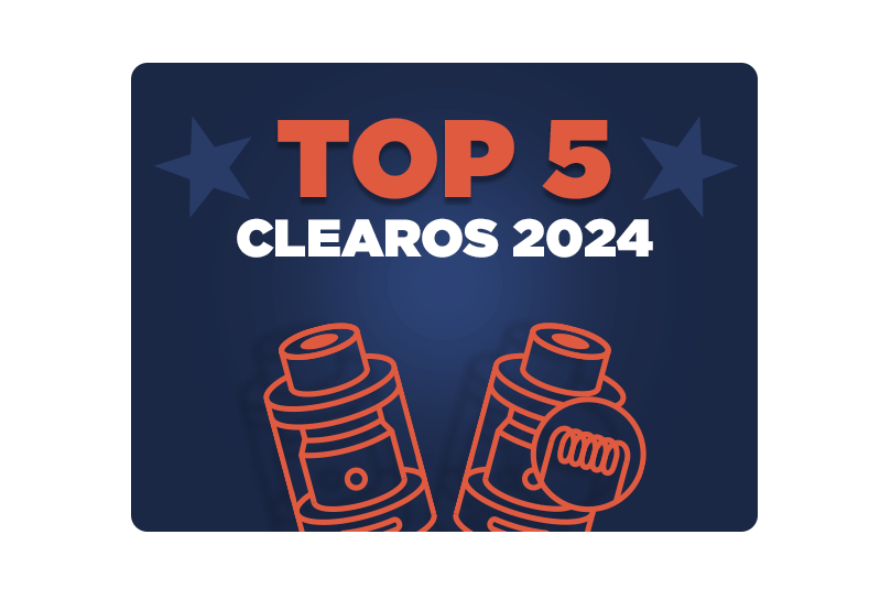 Top 5 clearomiseurs 2023